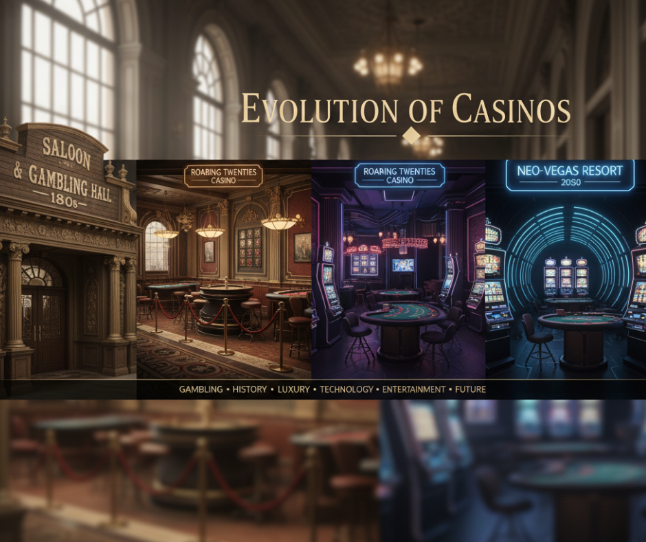 The Evolution of Casinos: From Ancient Games to Modern Resorts